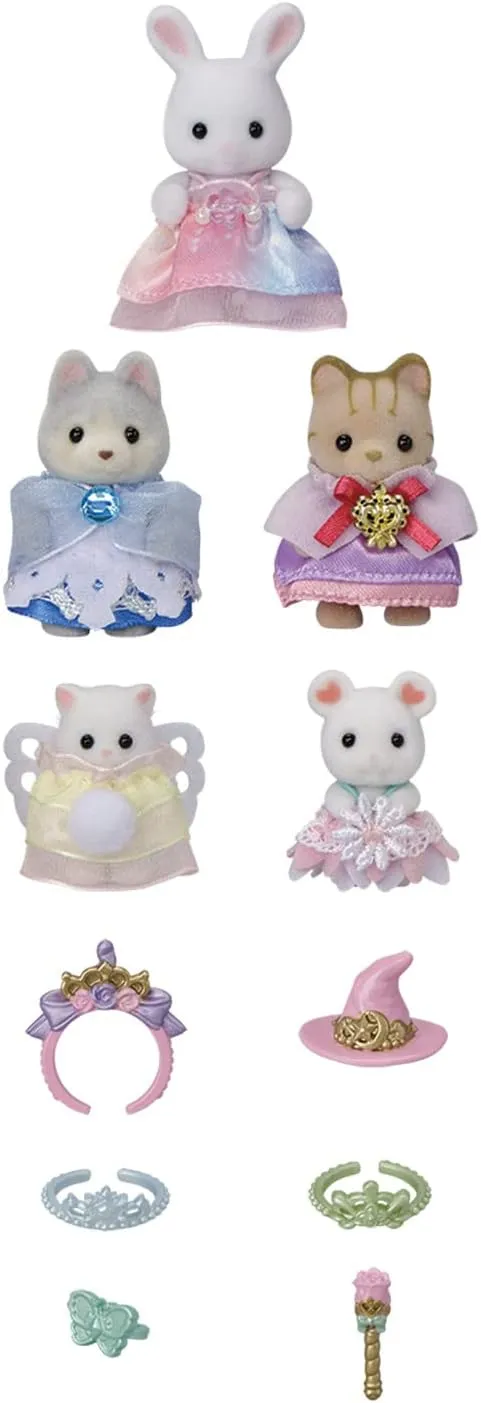Calico Critters Royal Princess Set - Doll Playset with 5 Figures and Accessories for Children Ages 3 