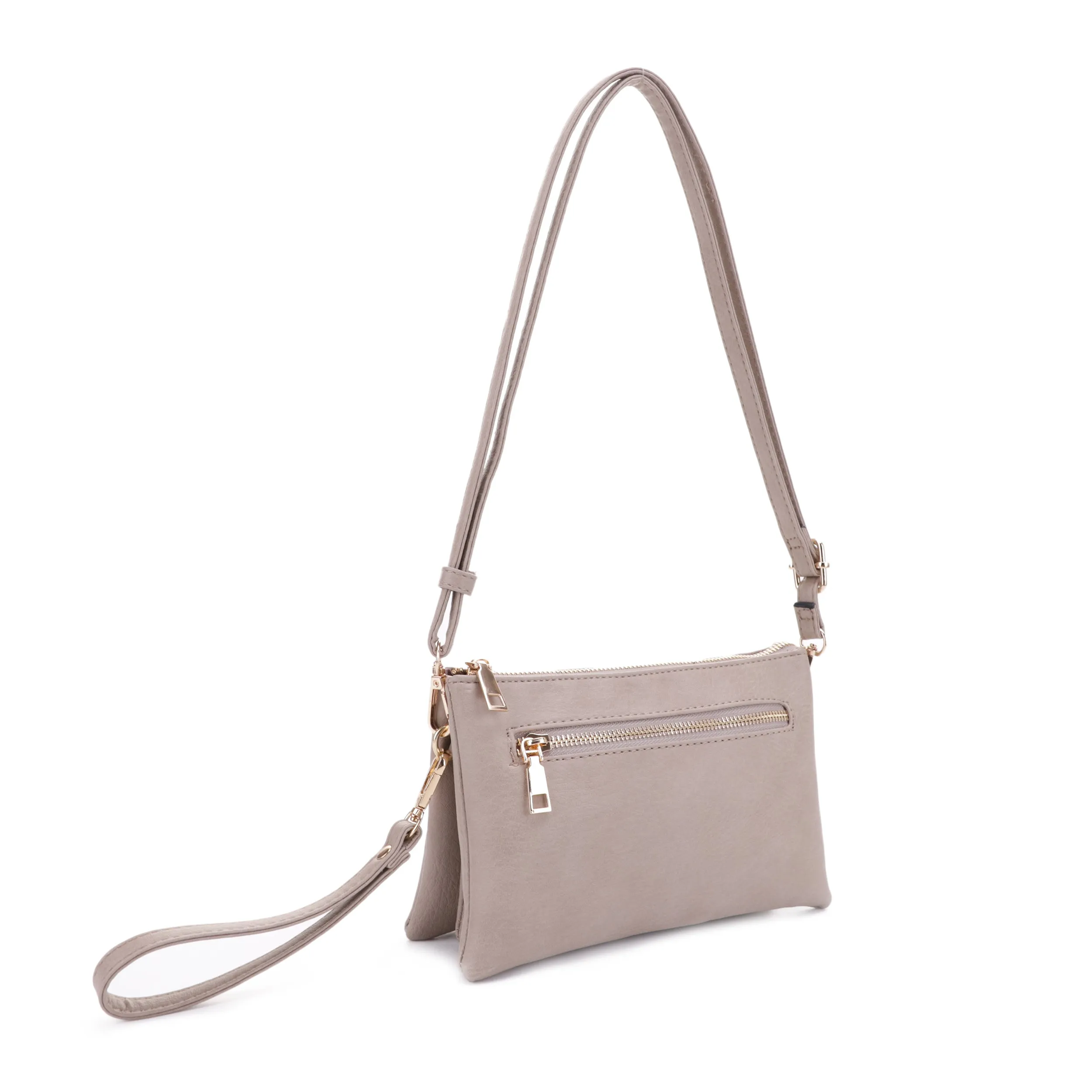 Callie Crossbody with Front Zipper Pocket
