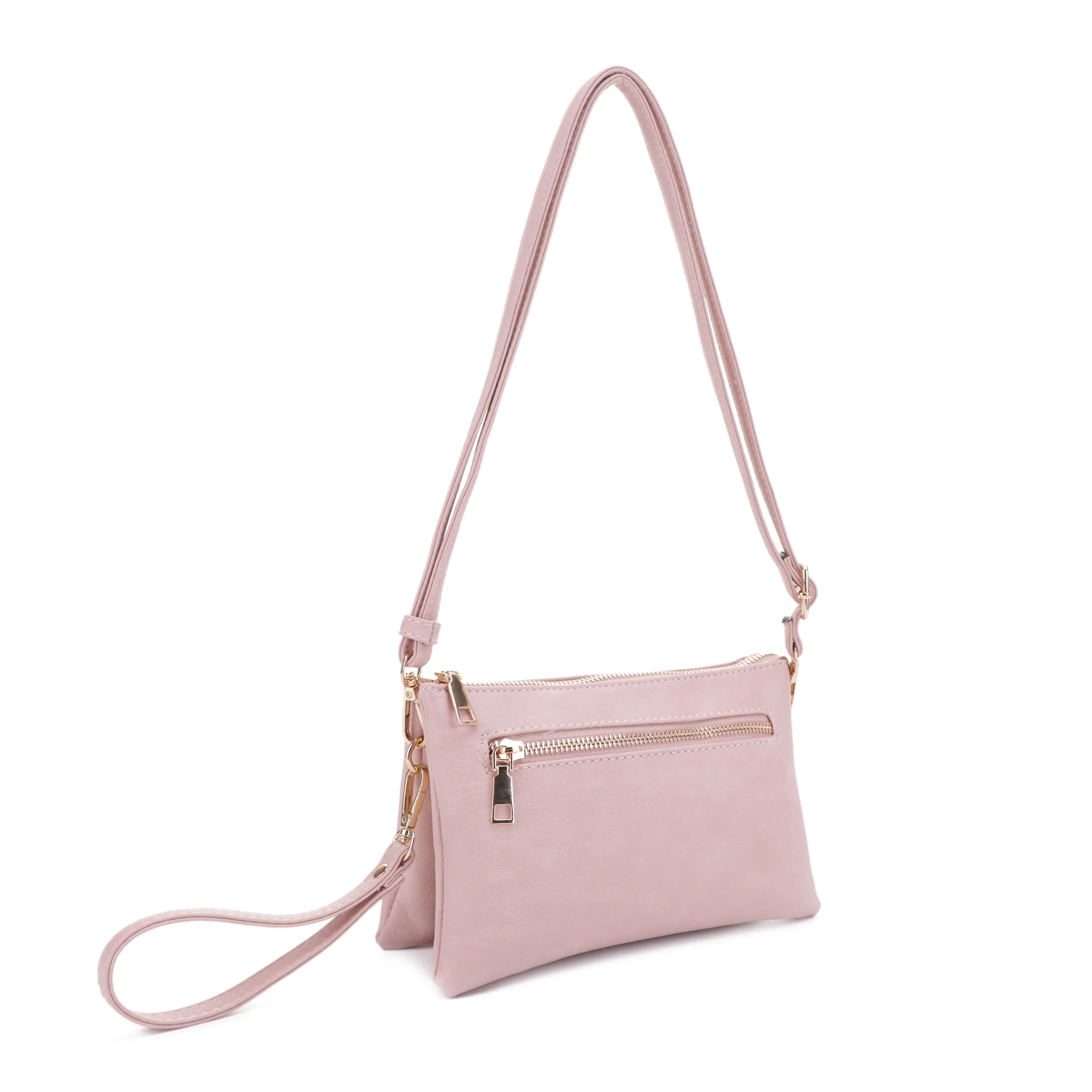 Callie Crossbody with Front Zipper Pocket