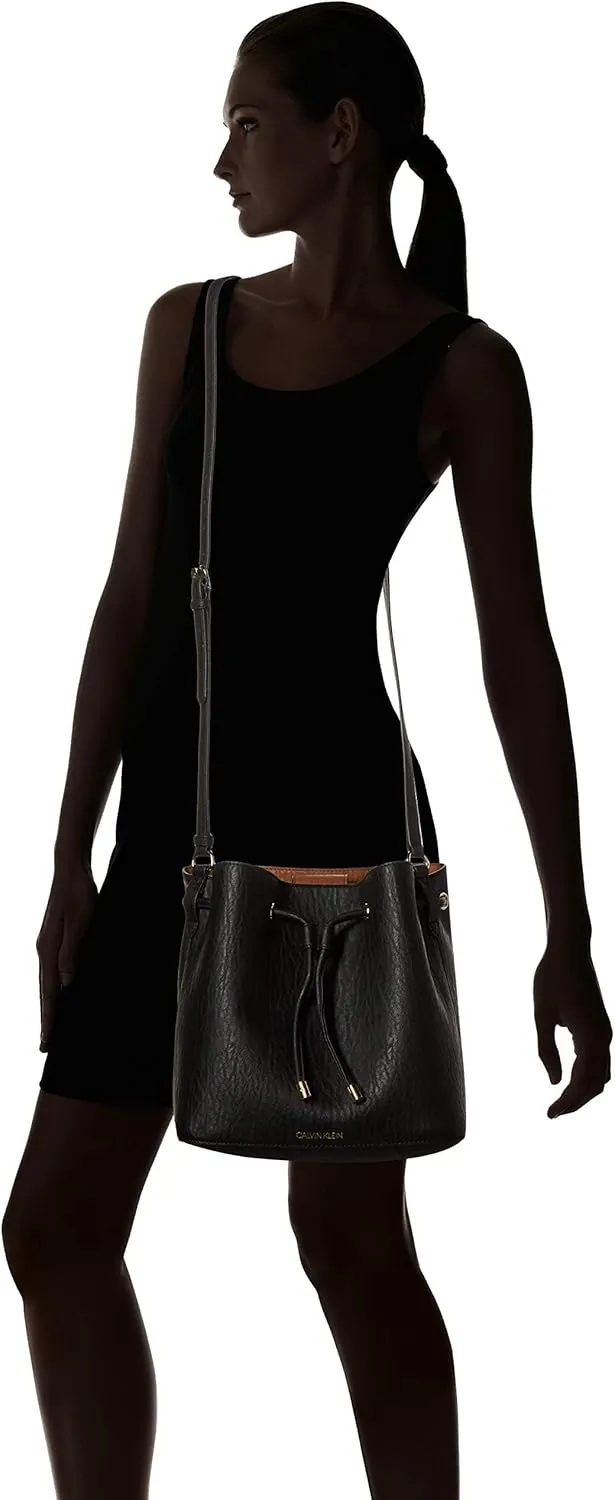 Calvin Klein Women's Gabrianna Novelty Bucket Shoulder Bag