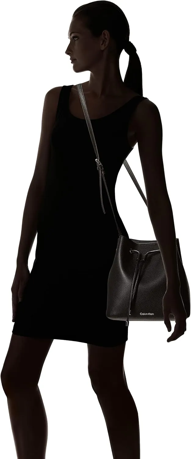 Calvin Klein Women's Gabrianna Novelty Bucket Shoulder Bag
