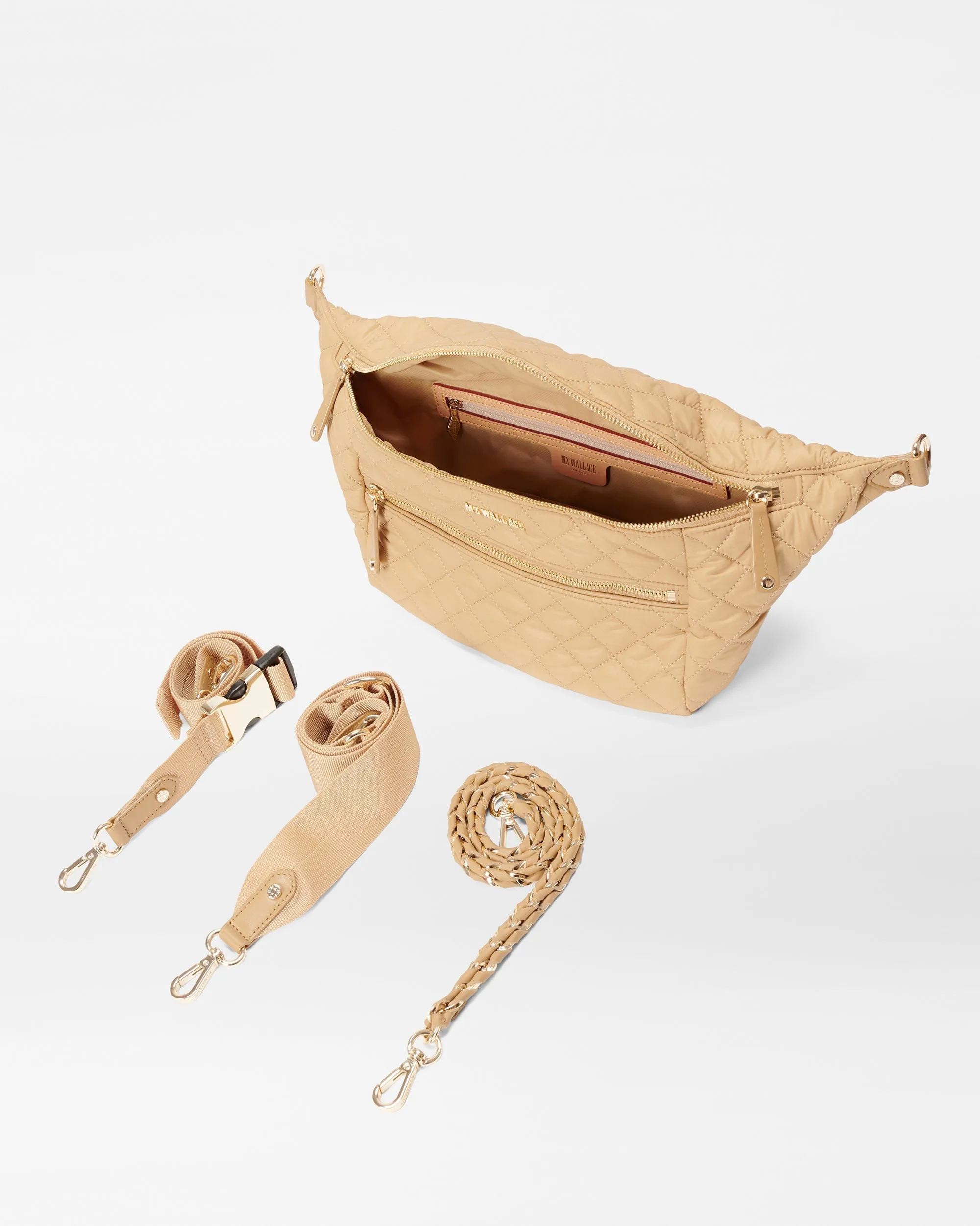 Camel Crosby Crossbody Sling