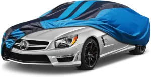 Car Cover Waterproof Custom Fit Mercedes Benz SL（1988-2025）, Full Exterior Cover for Automobiles Lightweight Resistant Outdoor SunUV Rain Dust Snow Wind Protection.