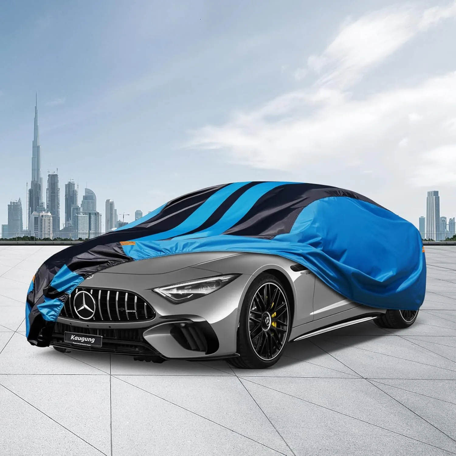 Car Cover Waterproof Custom Fit Mercedes Benz SL（1988-2025）, Full Exterior Cover for Automobiles Lightweight Resistant Outdoor SunUV Rain Dust Snow Wind Protection.