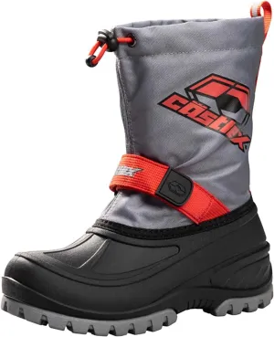 Castle X Child Element Boot (Red/Gray - 3)