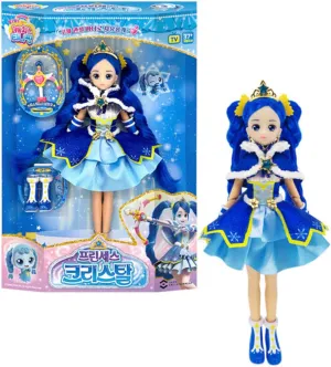 Catch Teenieping Princess Crystal Figure Playset - with Accessories and Poseable Joints