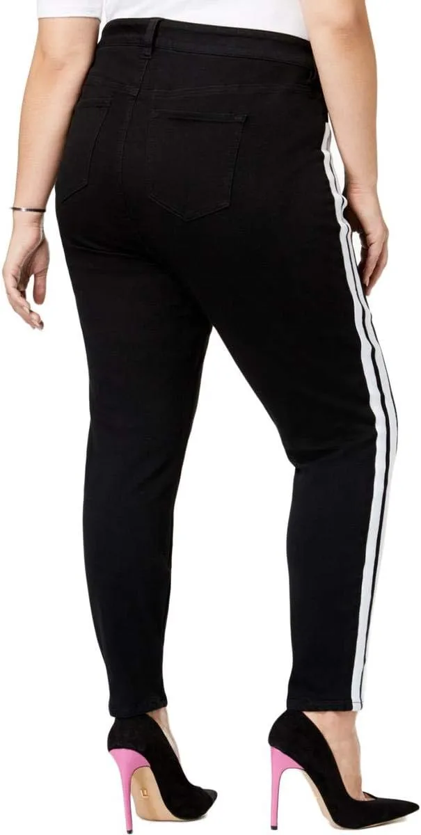 Celebrity Pink Womens Plus High Rise Skinny Jeans