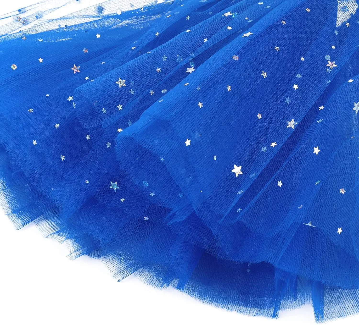 Century Star Sparkle Tutu for Toddler Girls 2 Pack Ballet Dance Skirt Princess Baby Kid Dress up Birthday Party 3 Layers 2-8T