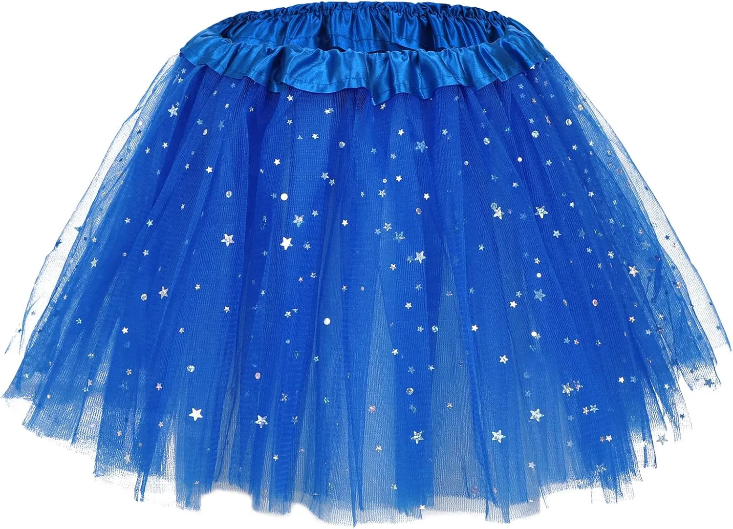 Century Star Sparkle Tutu for Toddler Girls 2 Pack Ballet Dance Skirt Princess Baby Kid Dress up Birthday Party 3 Layers 2-8T
