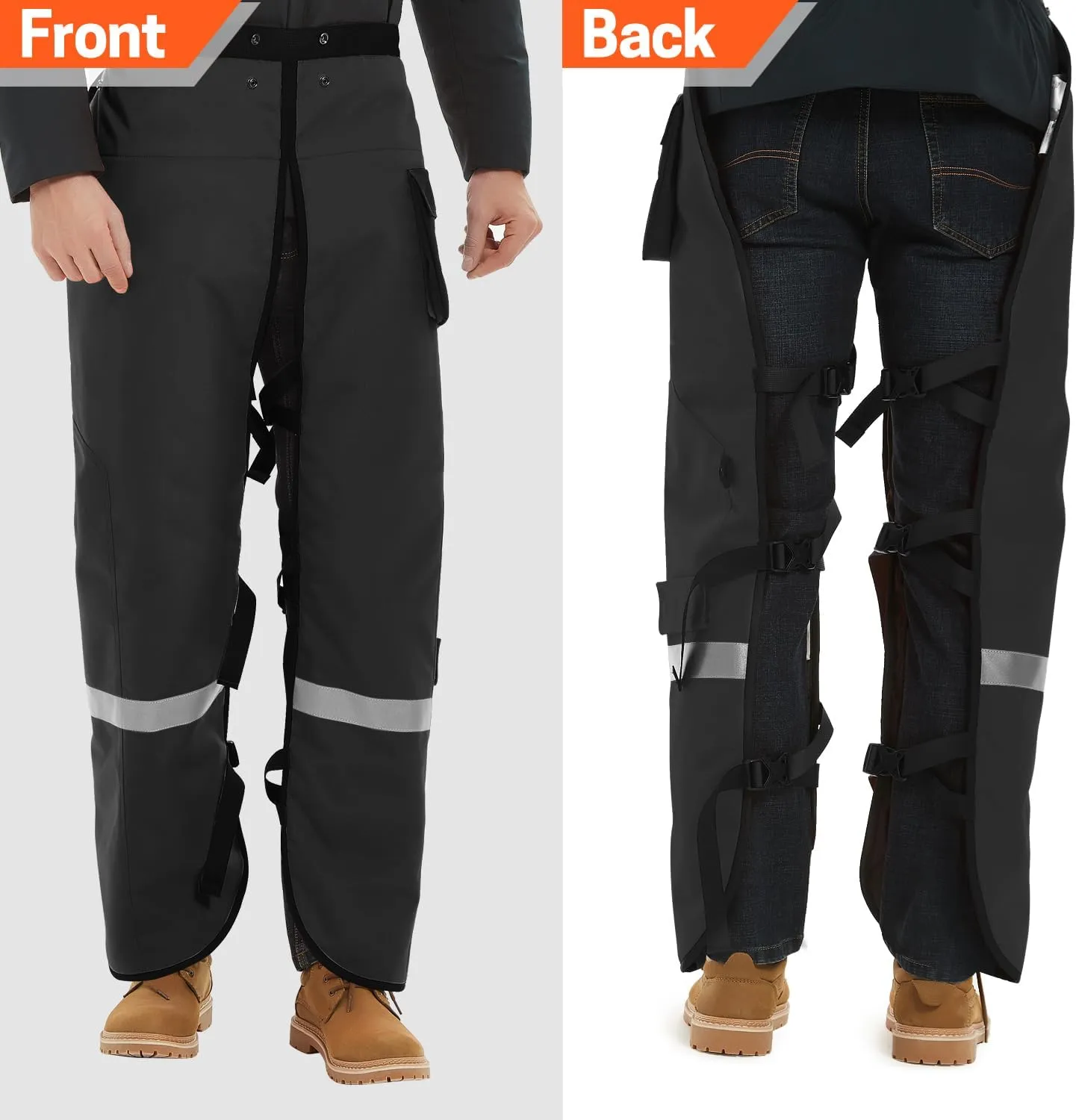Chainsaw Chaps Technical 8 Layers Chainsaw Pants Class B for Chainsaw Users