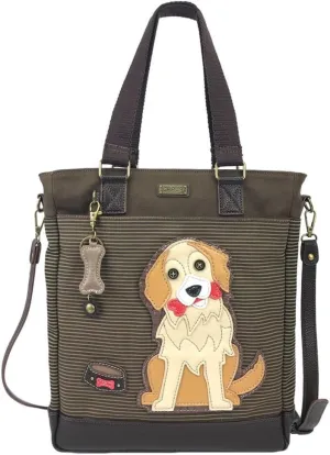 Chala Golden Retriever Work Tote Shoulder Bag - Dog Lovers Gifts
