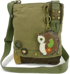 Chala Patch Crossbody - Hedgehog - Olive