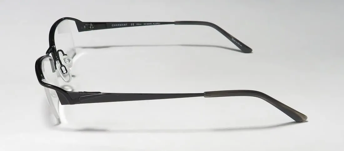 CHARMANT 12068 Womens/Ladies Cat Eye Half-rim Titanium Flexible Hinges Eyeglasses/Glasses