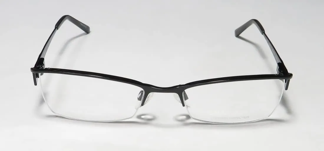 CHARMANT 12068 Womens/Ladies Cat Eye Half-rim Titanium Flexible Hinges Eyeglasses/Glasses