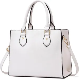 CHICAROUSAL Crossbody Purses and Handbags for Women PU Leather Tote Top Handle Satchel Shoulder Bags