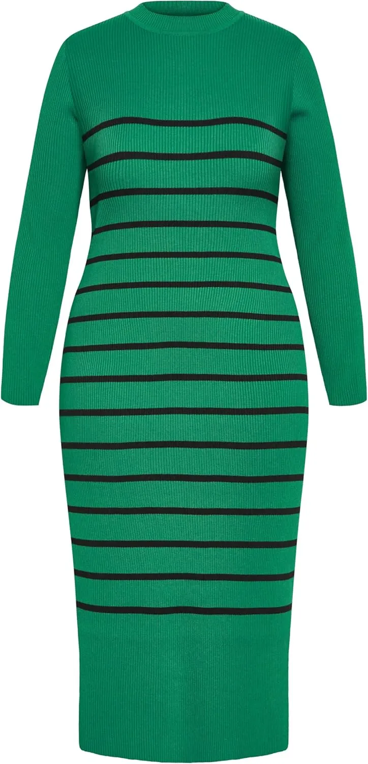 City Chic Women's Plus Size Maddie Dress