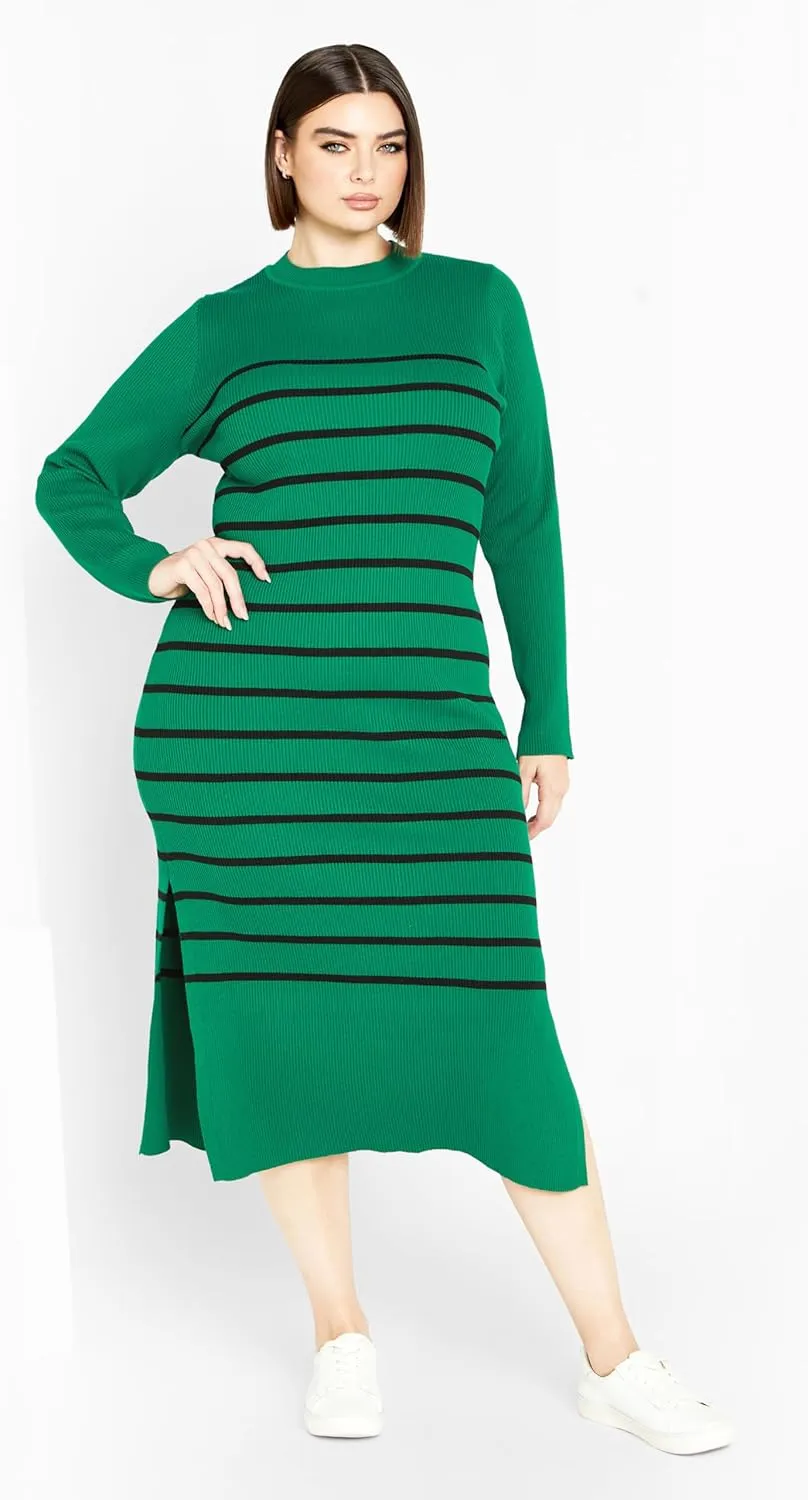 City Chic Women's Plus Size Maddie Dress