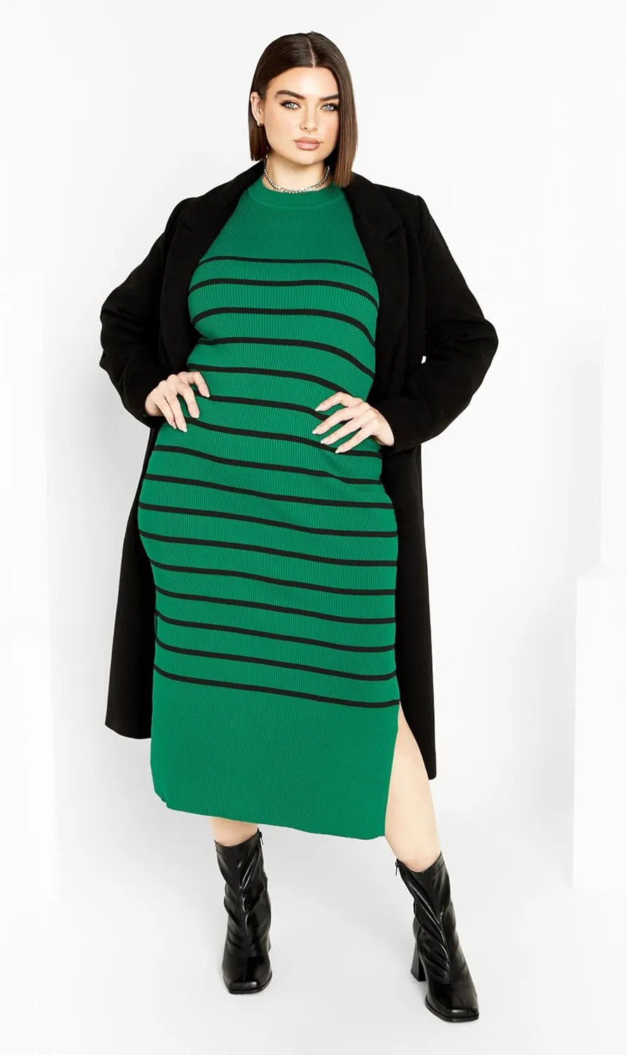 City Chic Women's Plus Size Maddie Dress