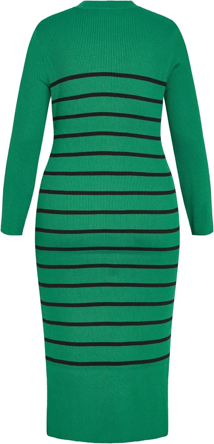 City Chic Women's Plus Size Maddie Dress