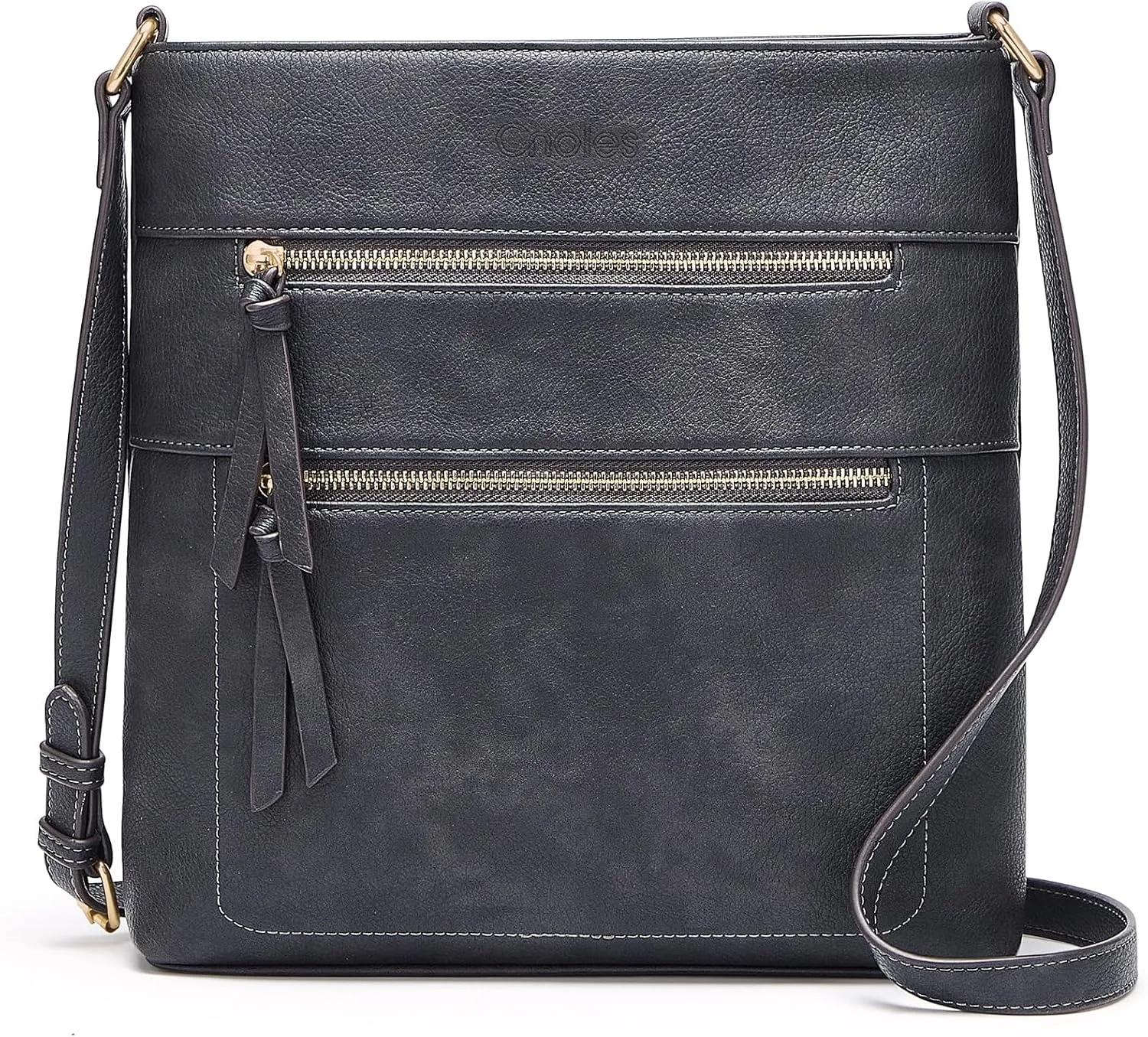 Cnoles Crossbody Bags for Women Trendy Fashion Shoulder Bag Vegan Soft Leather Purse For Ladies With Adjustable Strap
