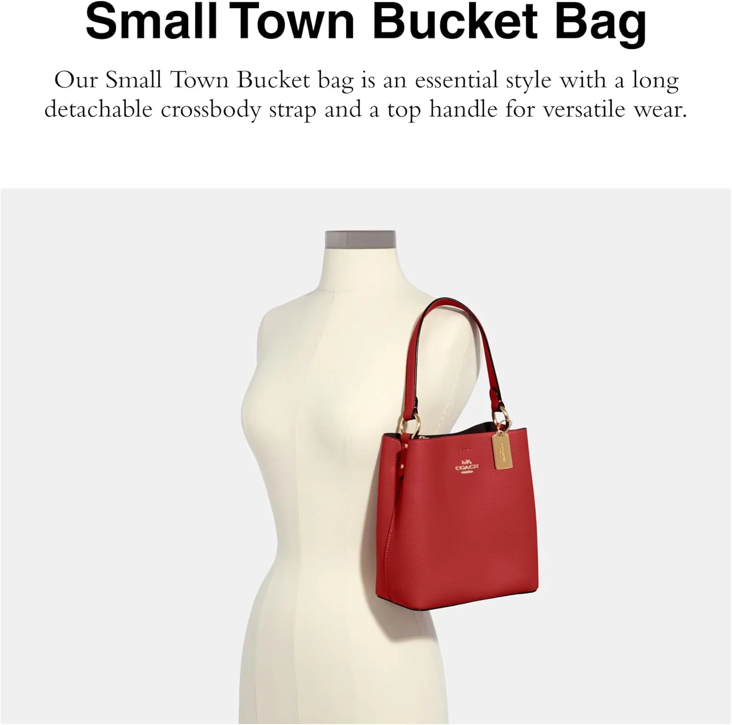 Coach Women's Small Town Bucket