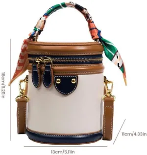 Colorblock-Bucket Bag For Women,bucket bag,simple,stylish,large capacity,for women