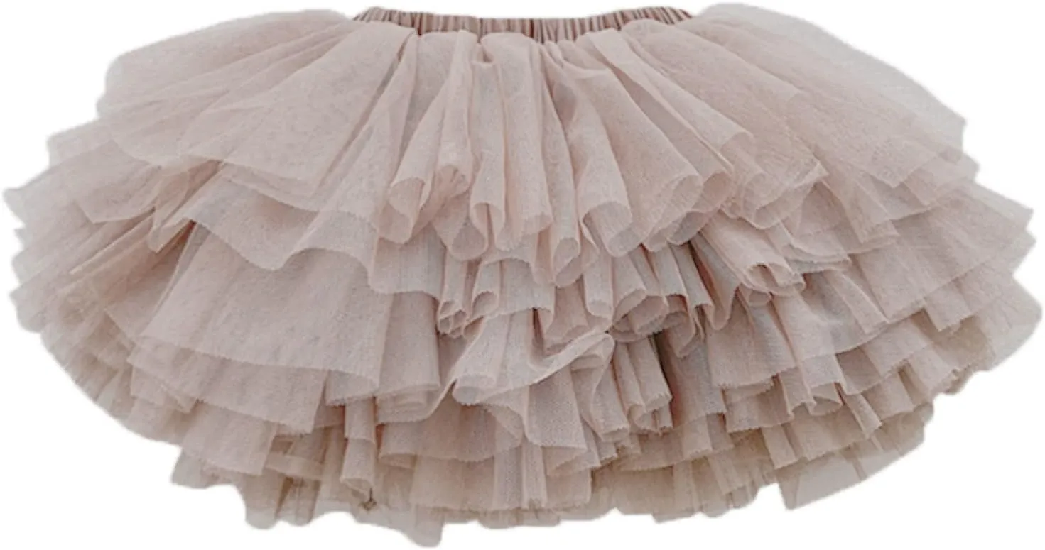 Colorful Childhood Baby Girls' Tutu Skirt Toddler 6 Layered Tulle Tutus 1-8T