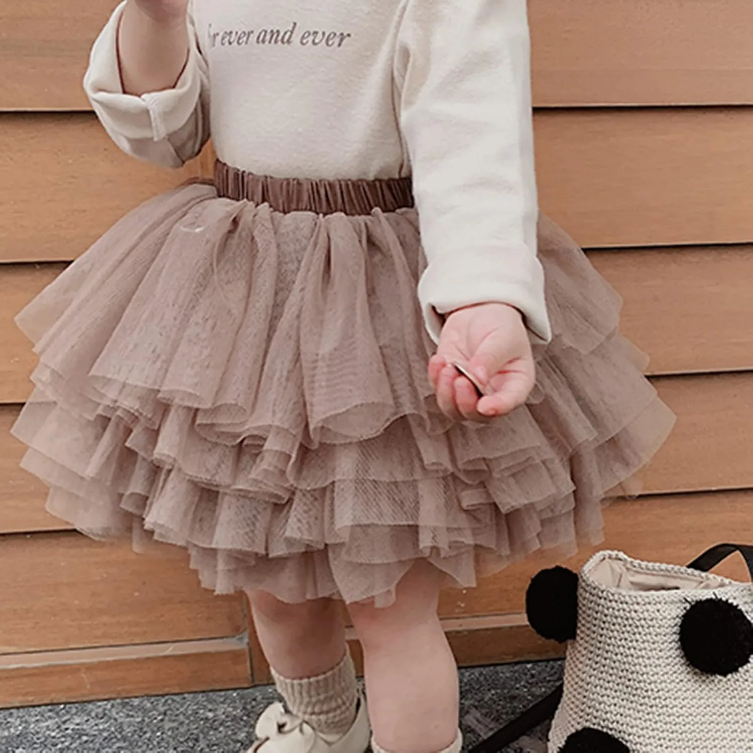 Colorful Childhood Baby Girls' Tutu Skirt Toddler 6 Layered Tulle Tutus 1-8T