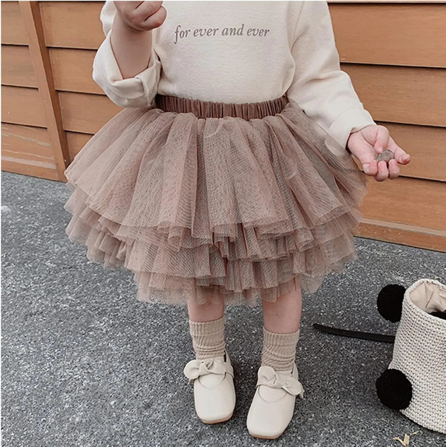 Colorful Childhood Baby Girls' Tutu Skirt Toddler 6 Layered Tulle Tutus 1-8T