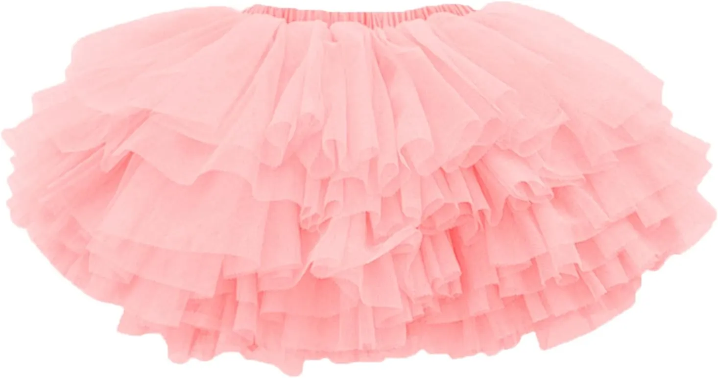 Colorful Childhood Baby Girls' Tutu Skirt Toddler 6 Layered Tulle Tutus 1-8T