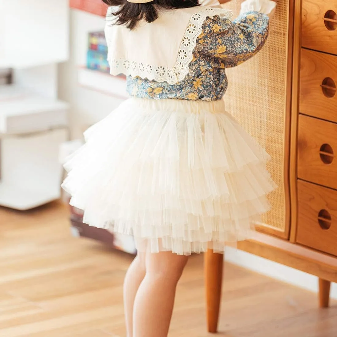Colorful Childhood Baby Girls' Tutu Skirt Toddler 6 Layered Tulle Tutus 1-8T