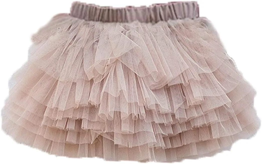 Colorful Childhood Baby Girls' Tutu Skirt Toddler 6 Layered Tulle Tutus 1-8T