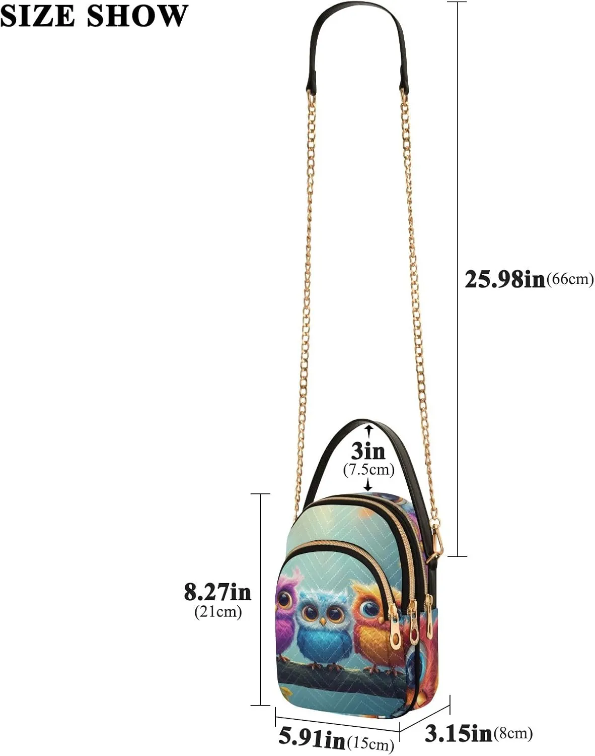 Colorful Small Handbag Crossbody Bag for Women Quilted Bags Shoulder Purse Phone Wallet Chain Bag