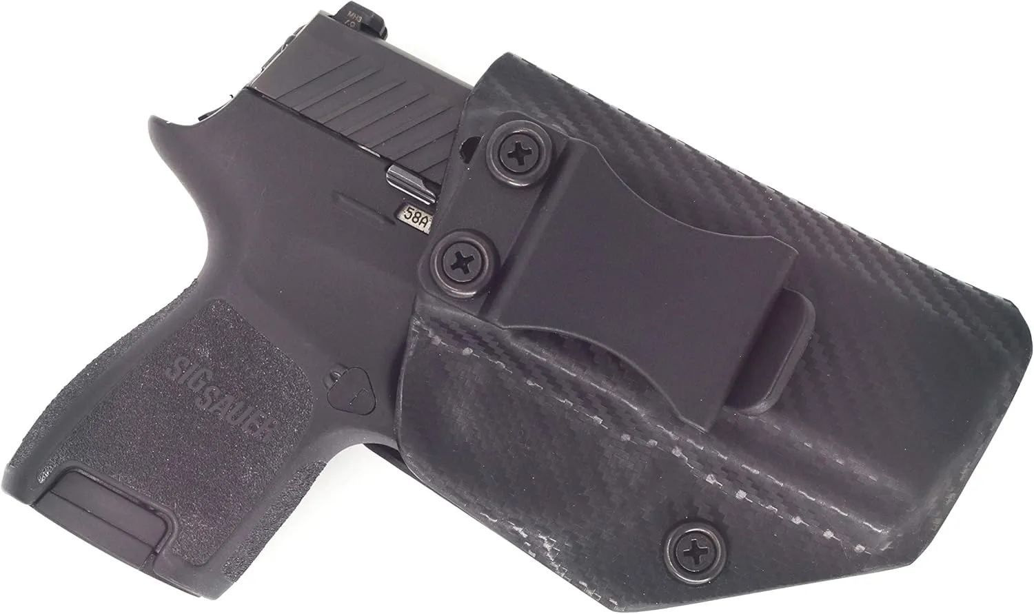 Compatible with Sig Sauer P320 Sub Compact Kydex IWB Concealed Carry Holster Made in USA by Fast Draw USA