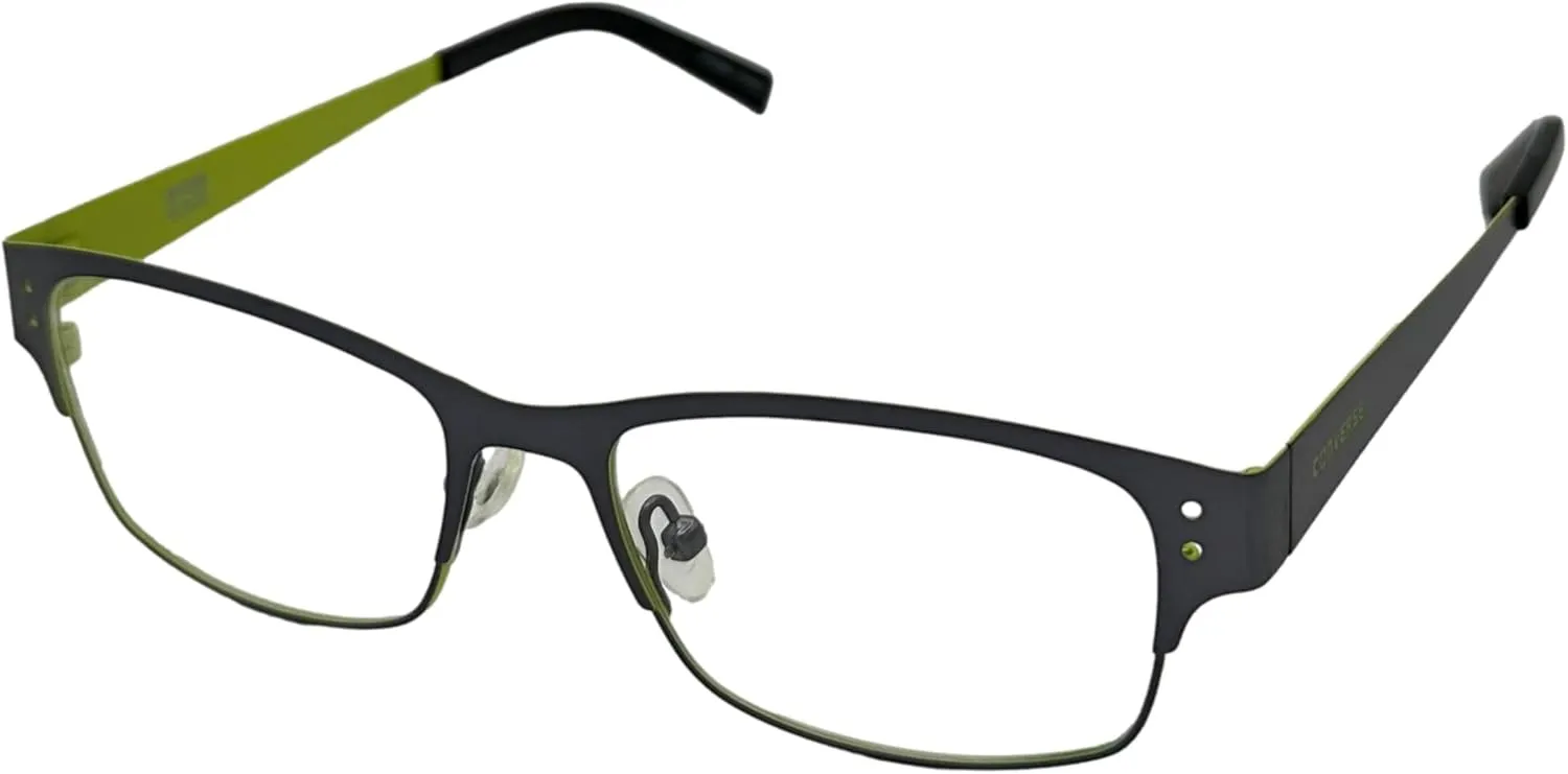 Converse Mens Metal Rectangle Eyewear Frame A060 Dark Gunmetal 50mm