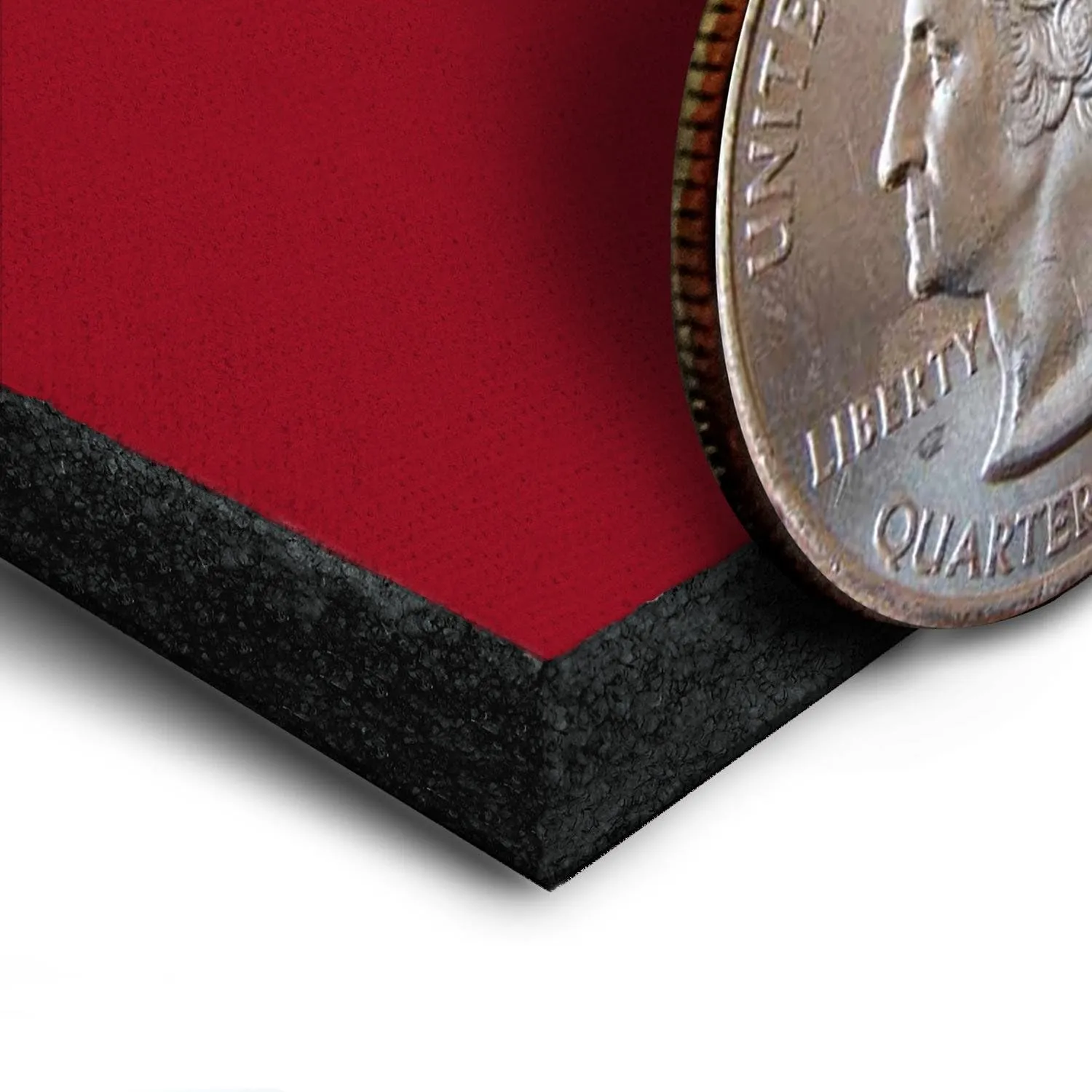 Coverking Custom Fit Front 50/50 Bucket Seat Cover for Select Honda Ridgeline Models - Neosupreme (Red with Black Sides)