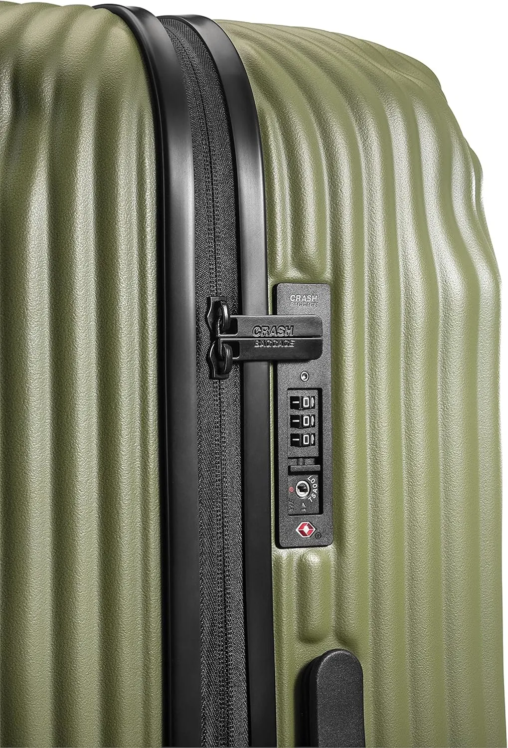 CRASH BAGGAGE Stripe | Large 100L Olive