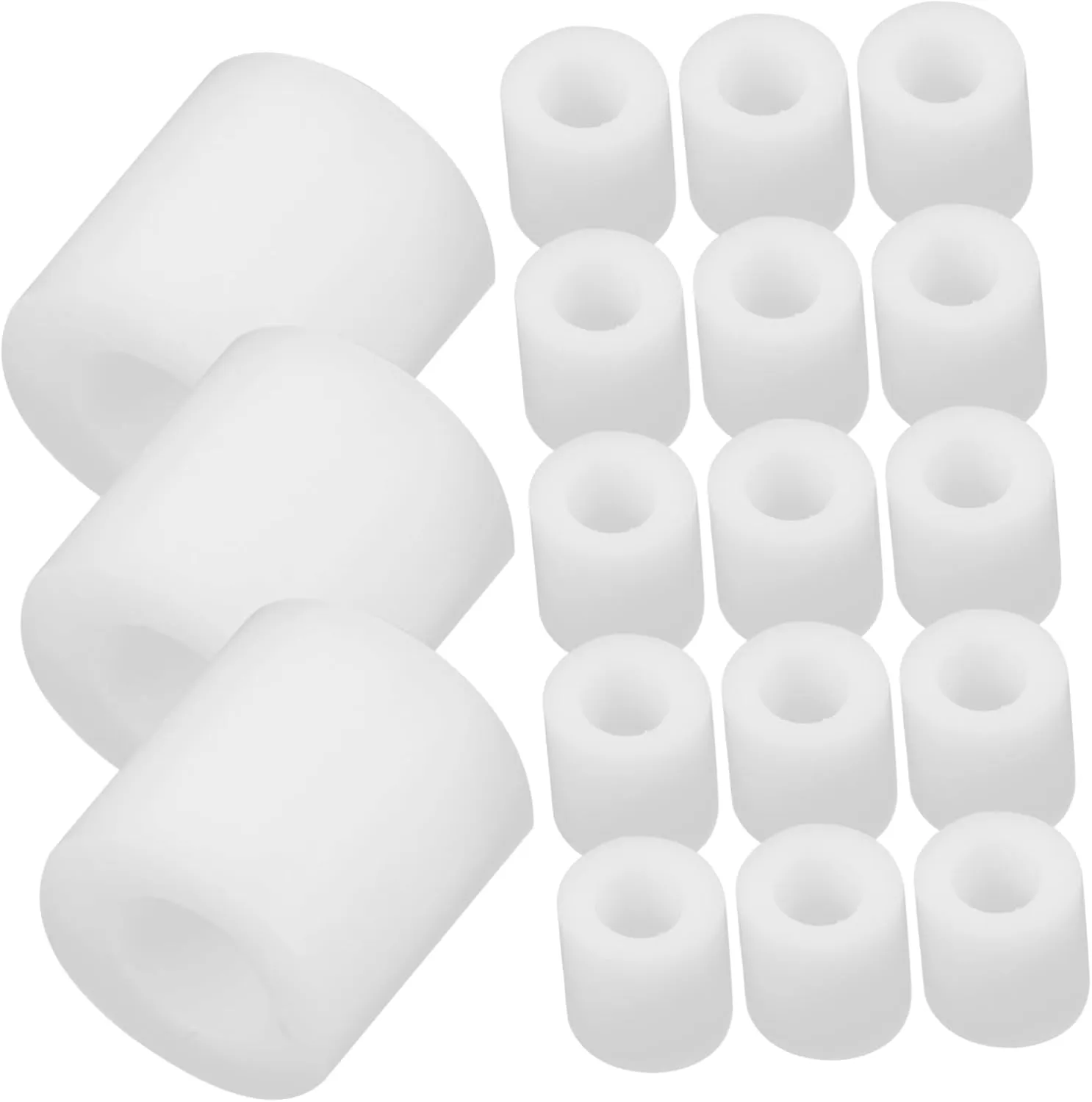 Create Beautiful Designs DIY Fuse Beads 1 Bag of Melting Beads Plastic Craft Beads for Peg Board White