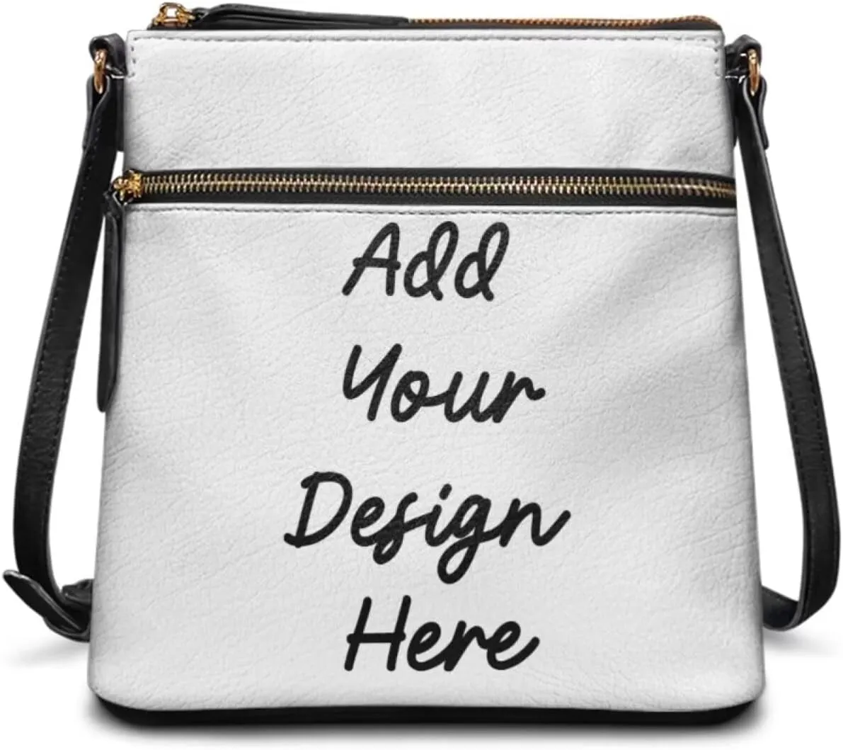 Crossbody Bag Purse Leather Women's Shoulder Handbags Multi Pocket Crossbody Purse with Adjustable Strap