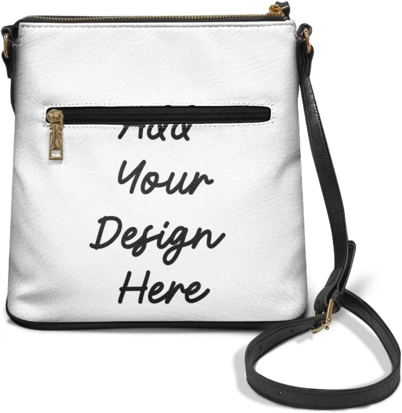 Crossbody Bag Purse Leather Women's Shoulder Handbags Multi Pocket Crossbody Purse with Adjustable Strap