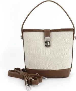 Crossbody Bag Purses for Women Small Bucket Bag with Adjustable Strap Mini Cross Body Purse Leather Shoulder Bag and Handbag