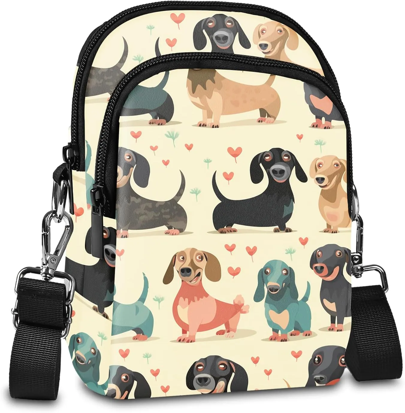 Crossbody Bags for Women Cell Phone Bag Mini Over Shoulder Handbag Purse with Card Slots and Adjustable Strap