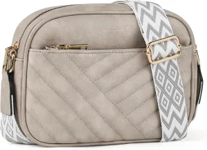 Crossbody Bags for Women Purses for Women Vegan Leather crossbody purse Handbags with Ajustable Strap