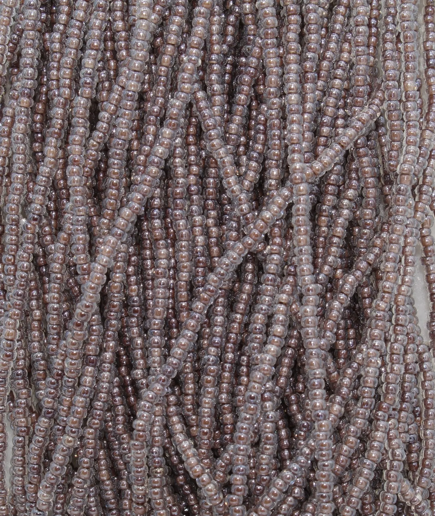 Crystal Taupe Lined Seed Beads - 11 - 38118