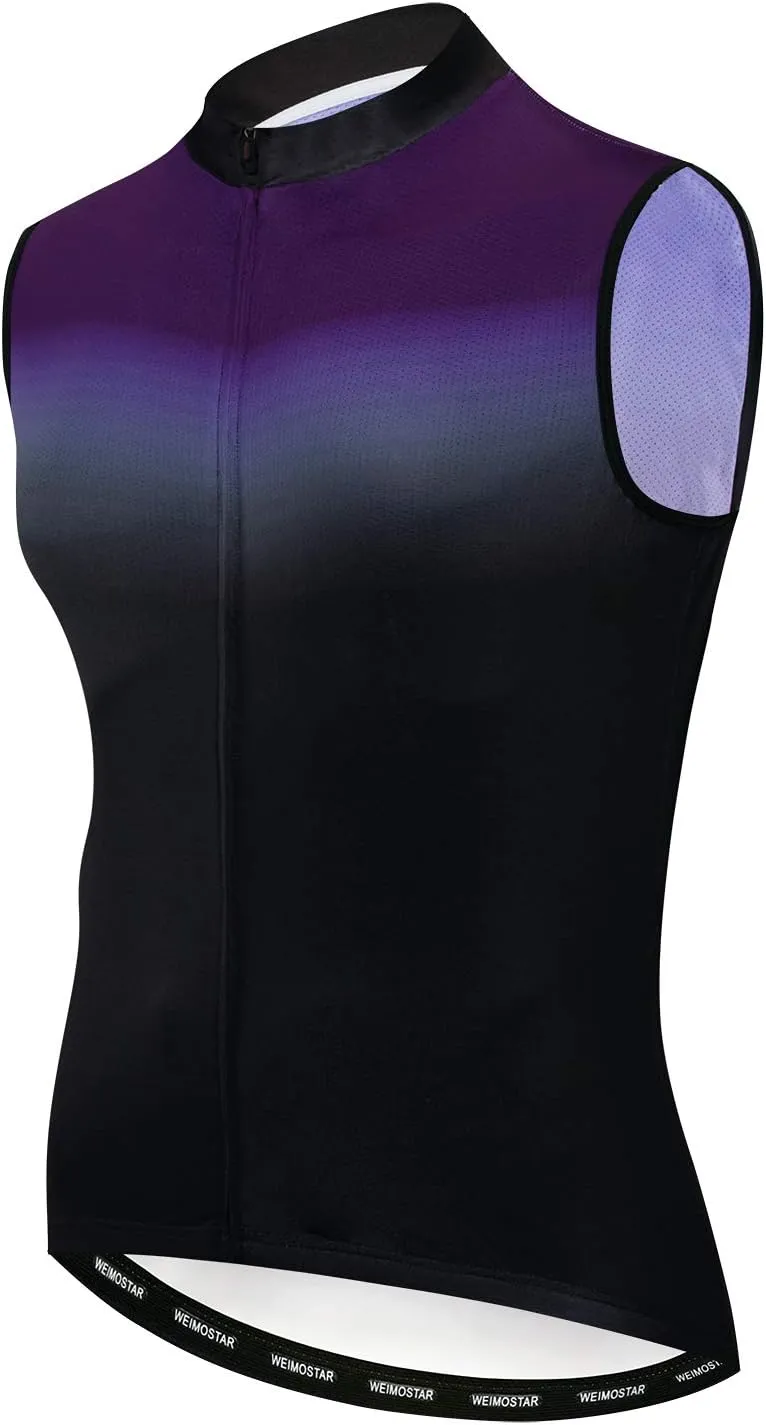 Cycling Vest Men Sleeveless Bike Jersey Shirts Cycle Team Bicycle Jacket Tops