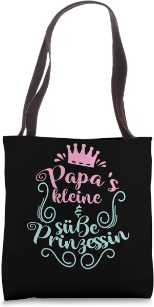Daddy's little and cute Princess Tote Bag