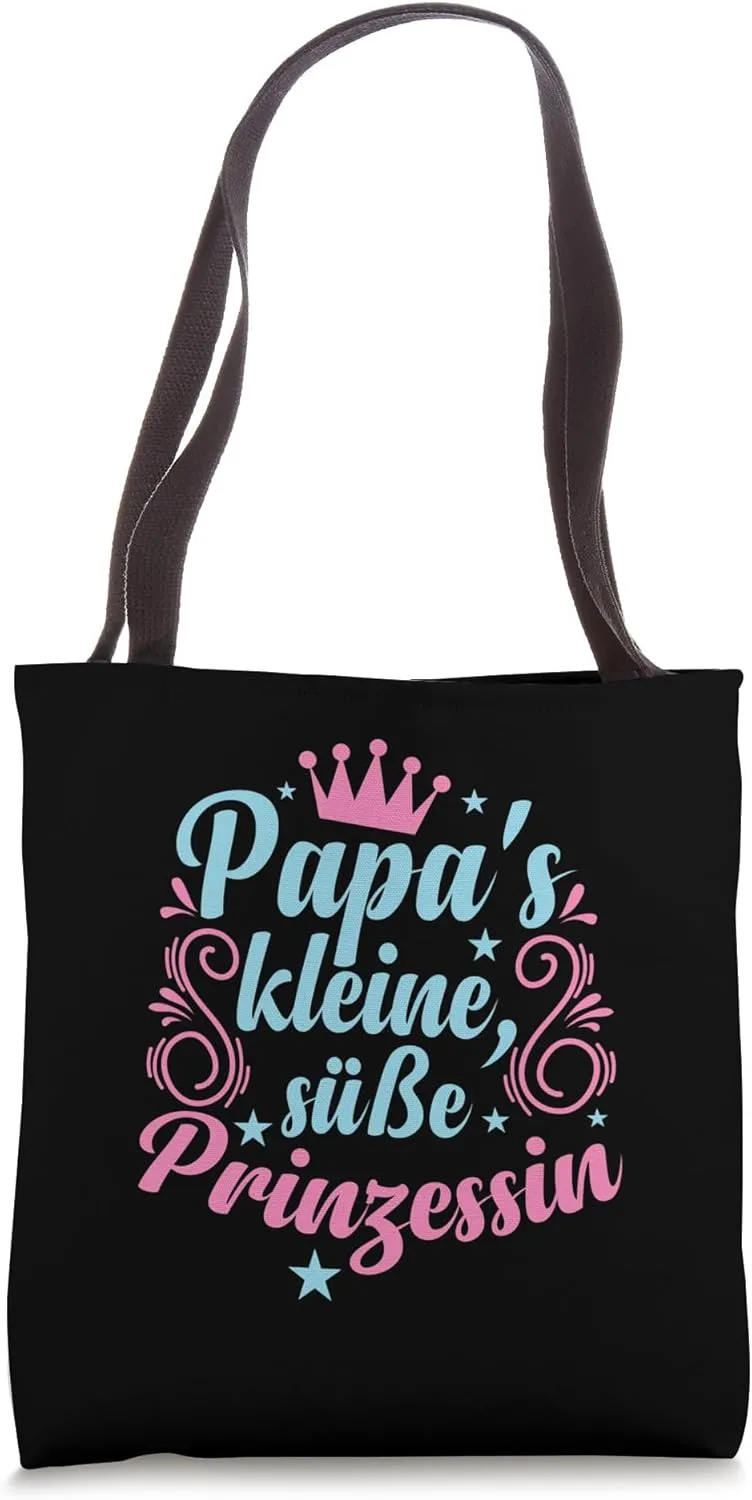 Daddy's Little Princess Girl Tote Bag
