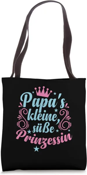 Daddy's Little Princess Girl Tote Bag