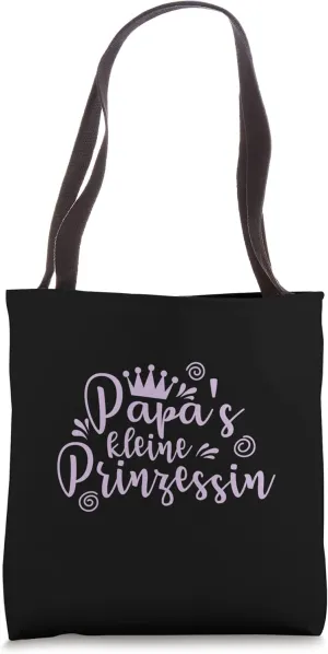 Daddy's little Princess Sweetheart Tote Bag