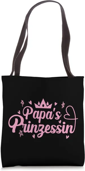 Daddy's Princess Daughter Tote Bag